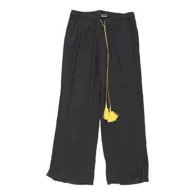 Ermanno Scervino Trousers - XL Black Viscose Blend | Size: x-large