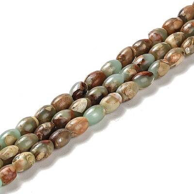Natural Aqua Terra Jasper  Beads Strands
