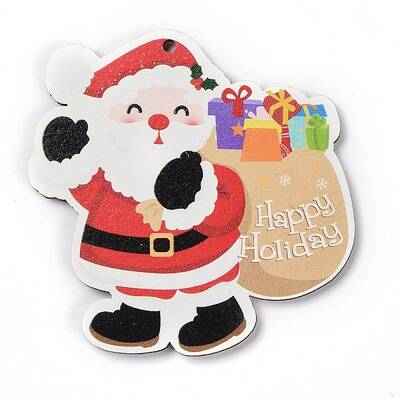Christmas Wood Big Pendants