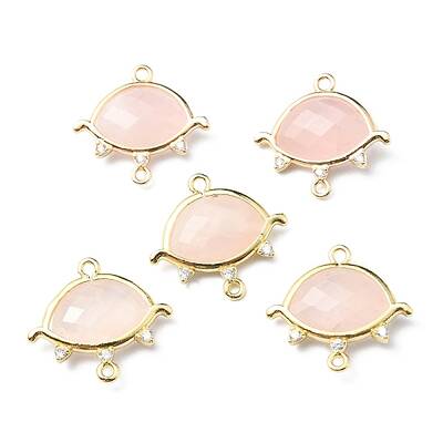 Natural Rose Quartz Links