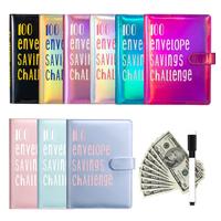 100 days Money Saving Challenge,  Easy and Fun Way to Save $5,050, Savings Challenges Budget Book Binder