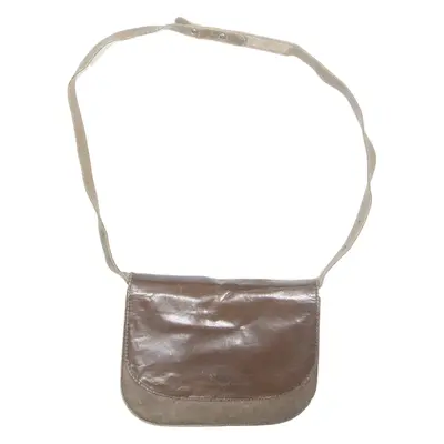 BALLY Womens Shoulder Bag Brown Leather