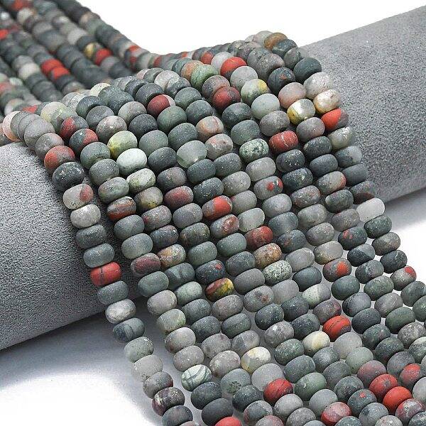 Natural African Bloodstone Beads Strands