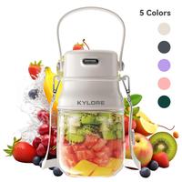 Portable Juicer Blender, Versatile Intelligent Blender, Juicer Machine for Smoothies Liquid Diet, USB Rechargeable Blenders, ...