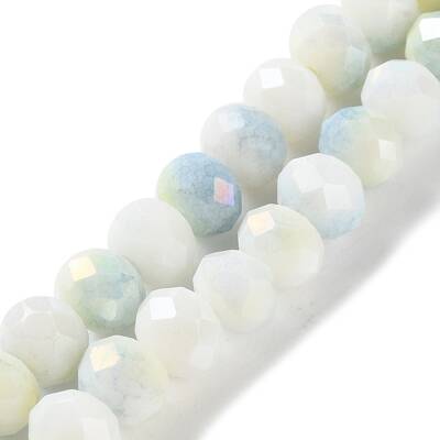 Electroplate Handmade Lampwork Beads Strands