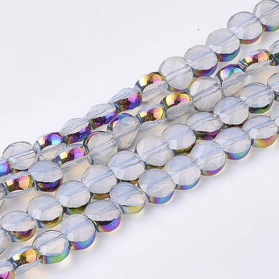 Electroplate Glass Beads Strands
