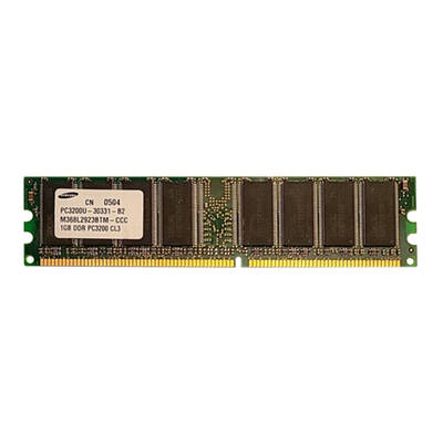 M368L2923BTM-CCC Samsung 1GB DDR-400MHz UDIMM 2Rx8 CL3 Memory