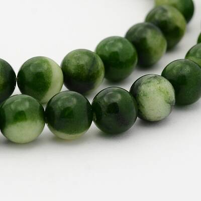 Natural Gemstone Dyed Round Bead Strands