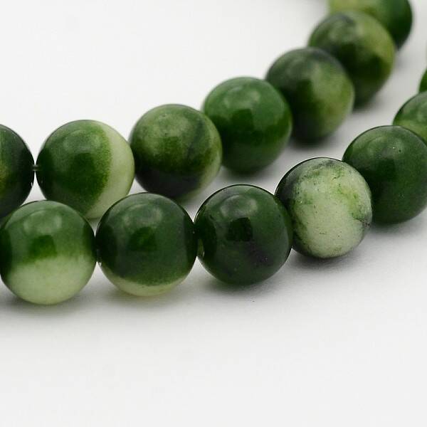 Natural Gemstone Dyed Round Bead Strands
