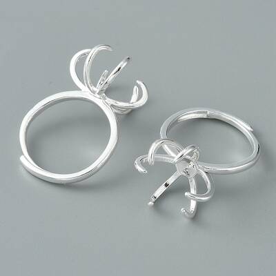Adjustable Brass Finger Ring Components