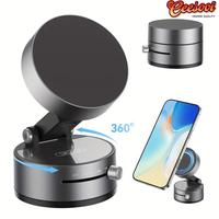 2025 New - 360° Rotation - Upgraded Vacuum Magnetic Phone Holder, Magnetic Car Phone Holder for iPhone 16 Car Holder, Great ...