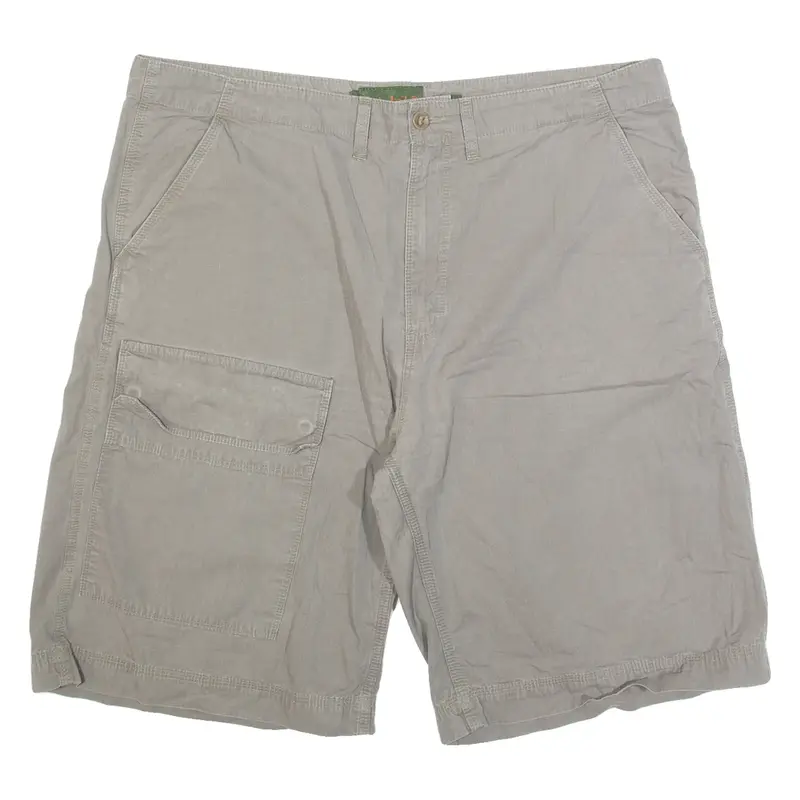 TIMBERLAND Mens Chino Shorts Grey XL W38