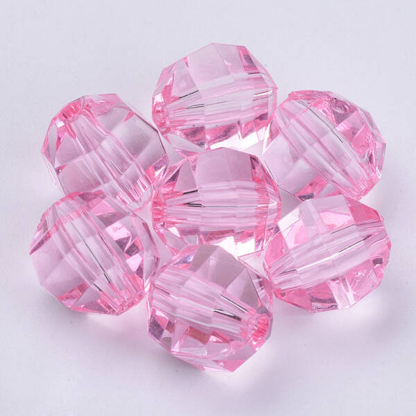 Transparent Acrylic Beads