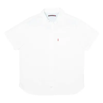 LEVI'S Mens Plain Shirt White M