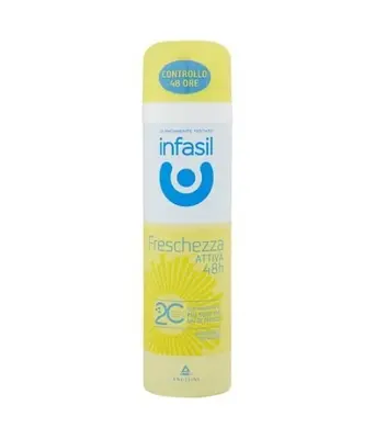 Infasil Active Freshness Spray Deodorant 48H 150 ml