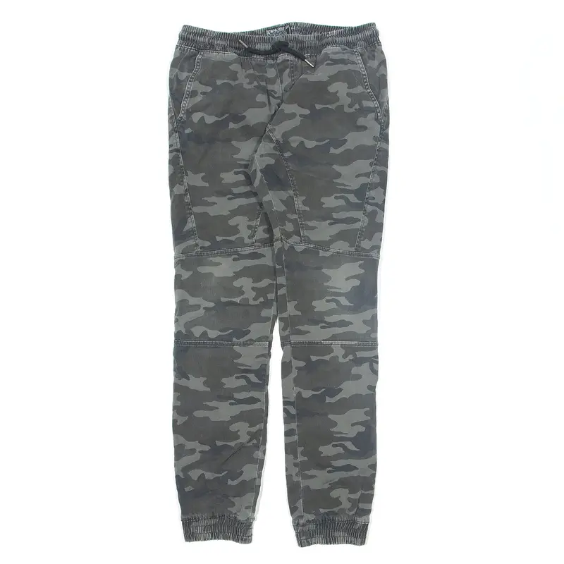 DOWNLOAD Camo cargo Trousers Grey Regular Straight Mens W28 L29