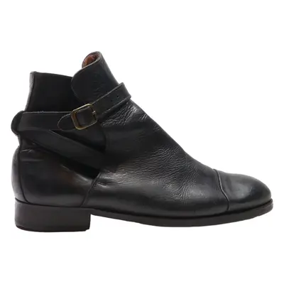 AIGL3E Chelsea Boots Black Leather Mens UK 8