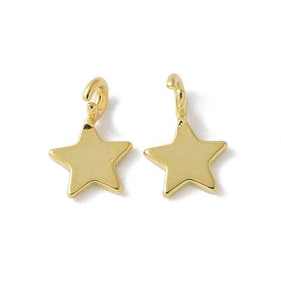 925 Sterling Silver Star Charms