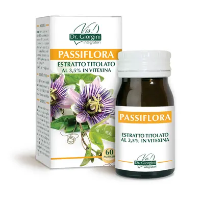 Dr Giorgini Passionflower titrated extract 60 tablets of 500 mg - 30 gr