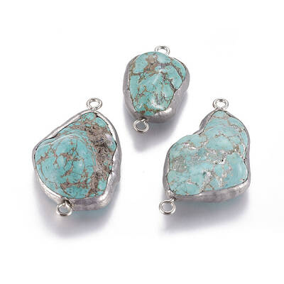 Natural Howlite Links/Connectors