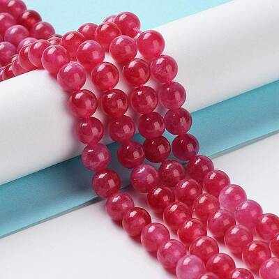 Dyed Natural Malaysia Jade Beads Strands