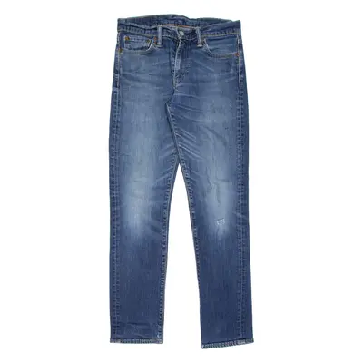 LEVI'S 511 Jeans Mens Blue Slim Straight Stone Wash W30 L32