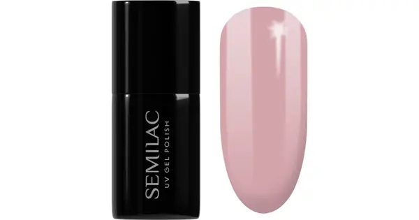 Semilac UV Hybrid Allure gel polish color 004 Classic Nude 7 ml