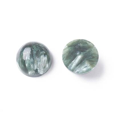 Natural Seraphinite Cabochons