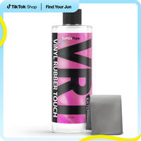 SoftExPure VR Vinyl Rubber Touch Dressing 16oz Car Tire & Interior Wax Enhances Gloss Total Interior Cleaner Protectant Plast...