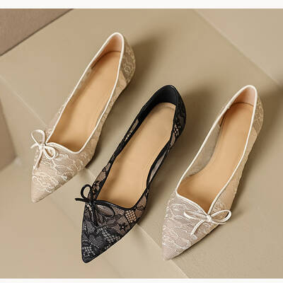 CHIKO Laurianne Pointy Toe Block Heels Pumps Shoes