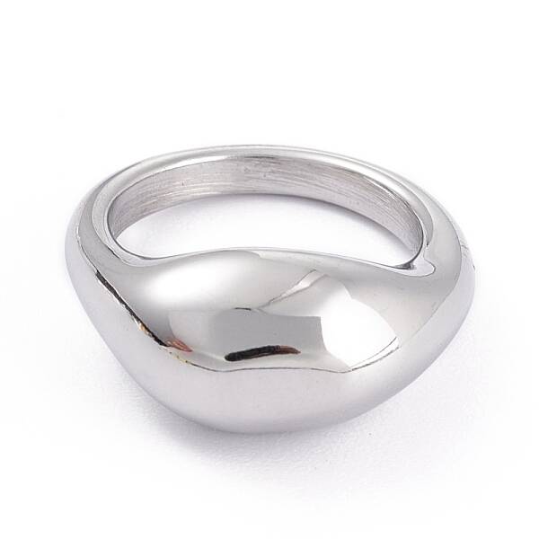Tarnish Resistant Unisex 304 Stainless Steel Finger Rings
