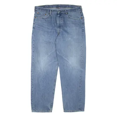 LEVI'S 550 Jeans Mens Blue Relaxed Tapered Stone Wash W38 L32