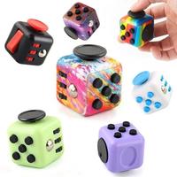 Colorful Compact Size Decompression Cube, 1 Count Portable Durable Multifunction Square Stress Relief Toys, Multi-use Sensory...