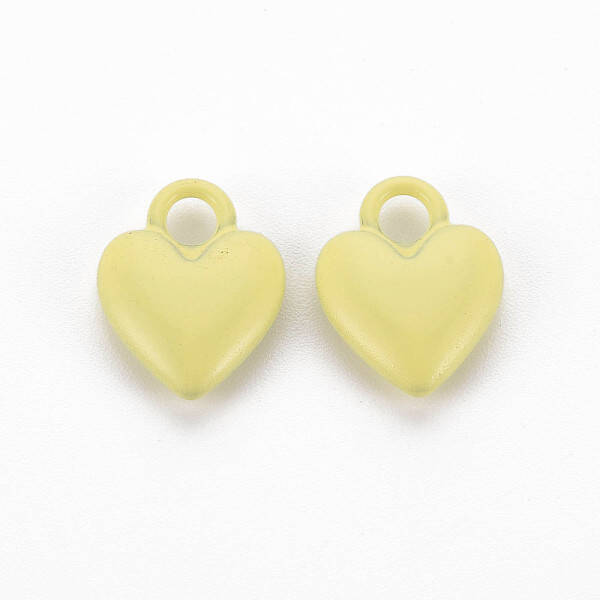 Spray Painted Alloy Charms