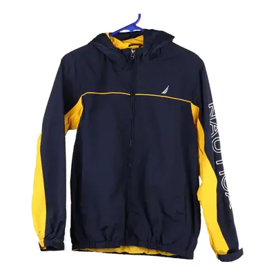 Age 14-16 Nautica Jacket - Large Navy Nylon