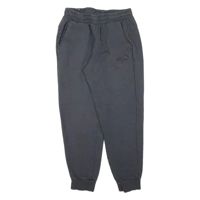 PUMA Womens Joggers Grey Tapered L W26 L27