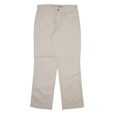CARHARTT Mens Trousers Beige Relaxed Straight W32 L32