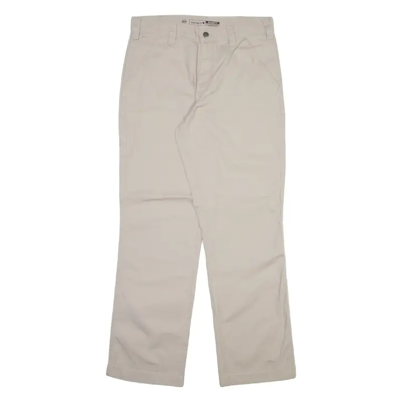CARHARTT Mens Trousers Beige Relaxed Straight W32 L32