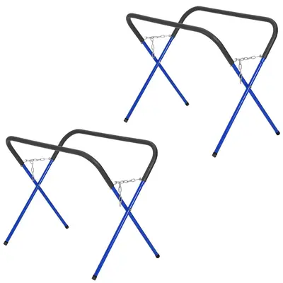 Garvee Heavy Duty Portable Folding Work Stand - 750 lbs Capacity Collapsible Workbench - For Garage, Shop, Bumpers, Fenders, ...