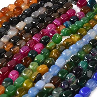 Natural Agate Beads Strands