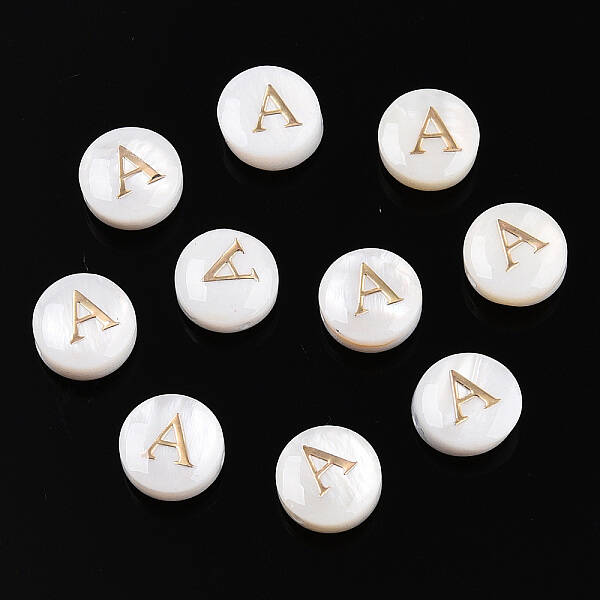 Natural Freshwater Shell Beads