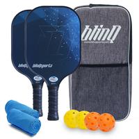 Blinq Sports Pickleball Paddles Set of 2 – USAPA Approved, Lightweight & Sweat Absorbent Grip - includes 2 Pickleball Paddl...