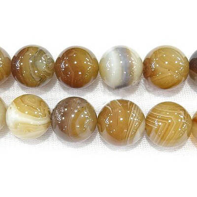 Natural Madagascar Agate Beads