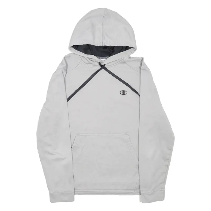 CHAMPION Performance Mens Grey Hoodie S
