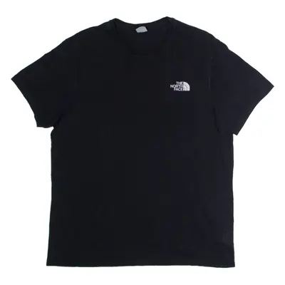 THE NORTH FACE Mens T-Shirt Black Crew Neck L