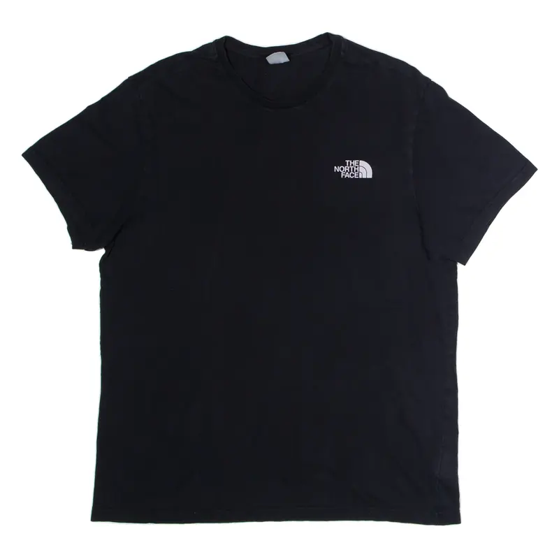 THE NORTH FACE Mens T-Shirt Black Crew Neck L