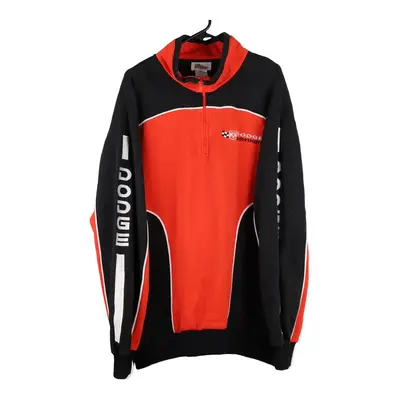 Racing Champions 1/4 Zip - 2XL Red Cotton