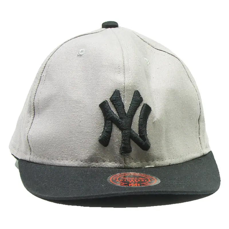 MITCHELL & NESS Ny Mens Snapback Cap Grey L