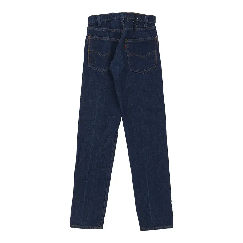 Orange Tab Levis Jeans - 28W UK 8 Dark Wash Cotton
