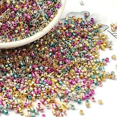 Electroplate Glass Seed Beads